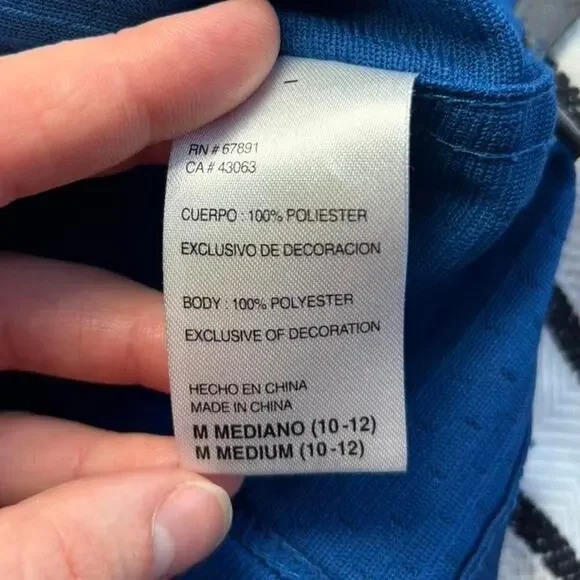 Nike Men’s M 10/12 Football Jersey Indianapolis Colts NFL Blue White - Picture 3 of 8